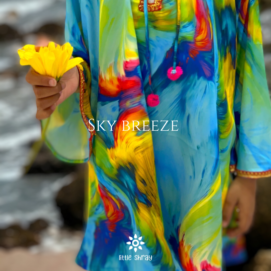 Sky Breeze Kurti