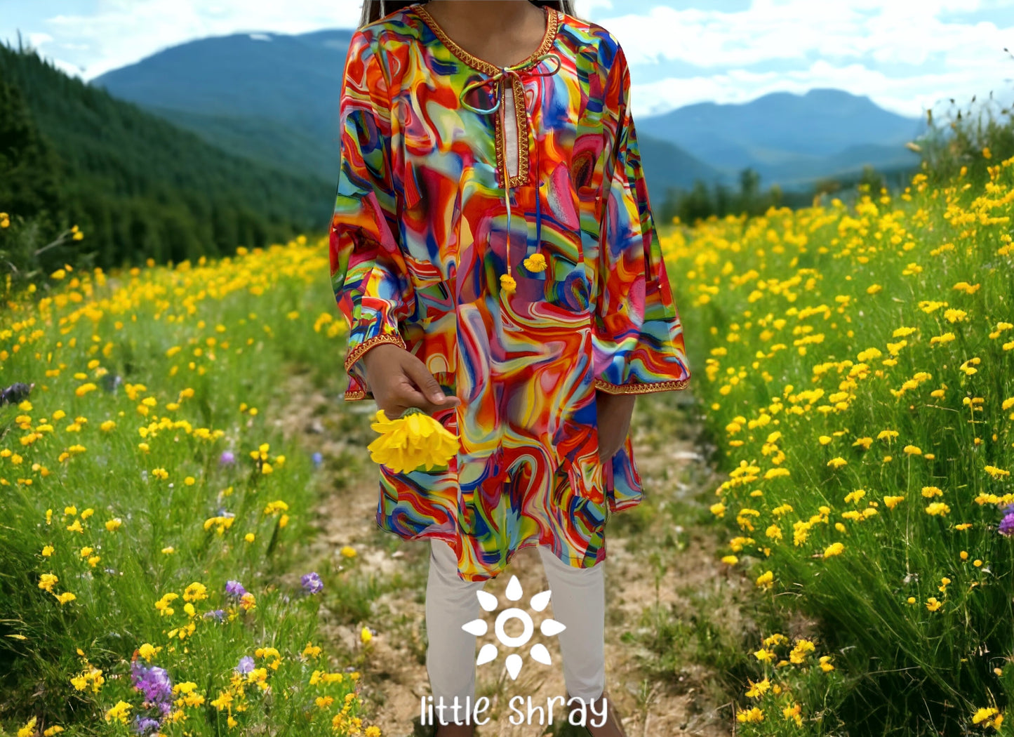 Kaleidoscope Kurti